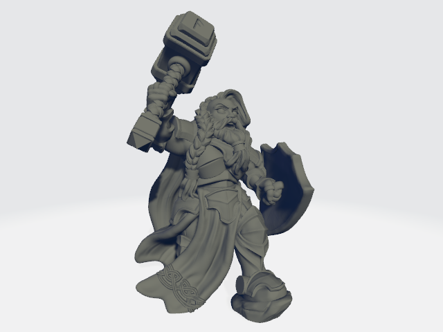 Miniatures of Madness - Dwarf - Bryna the Indomitable #2