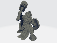 Load image into Gallery viewer, Miniatures of Madness - Dwarf - Bryna the Indomitable #1
