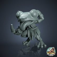 Load image into Gallery viewer, Chibi Frogfolk Archer (Reaching)
