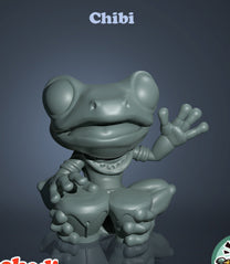 Chibi Frogfolk Drummer