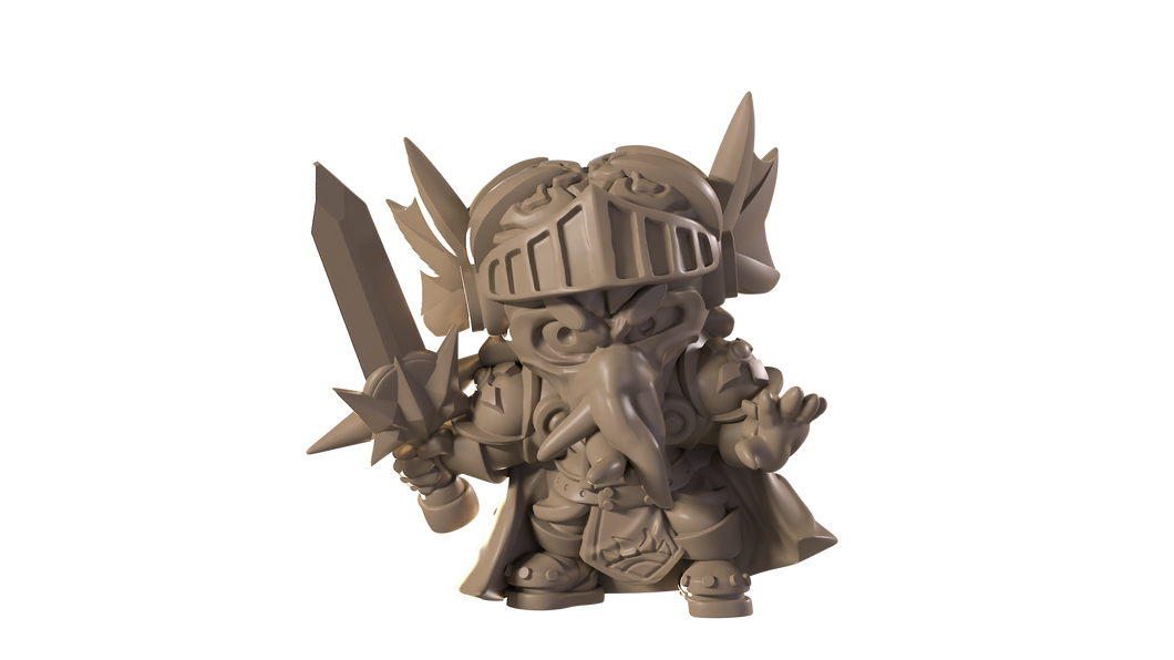Capsule Chibi - Paladin Brain Blaster