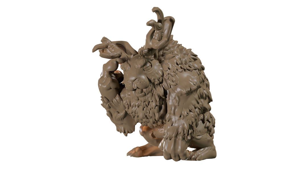 Capsule Chibi - Were-Jackalope