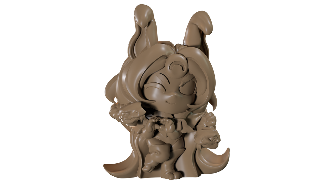 Capsule Chibi - Valentine Lagomorph