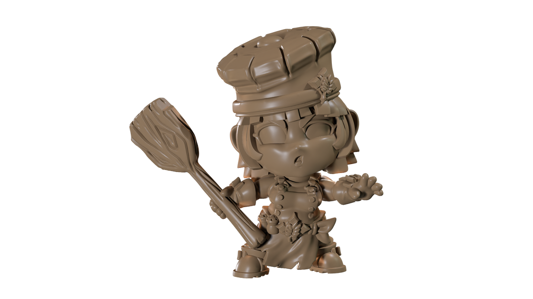 Capsule Chibi - Gluten Mage