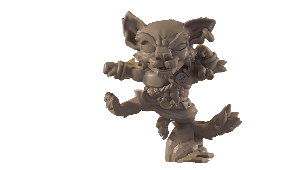 Capsule Chibi - Felyne Monk