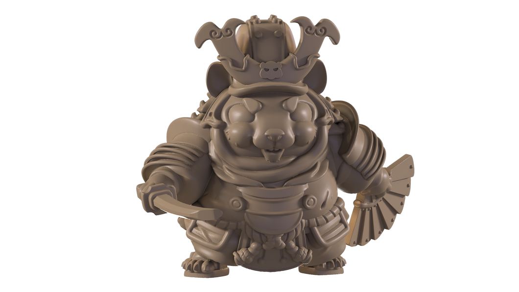 Capsule Chibi - Hamster Samurai