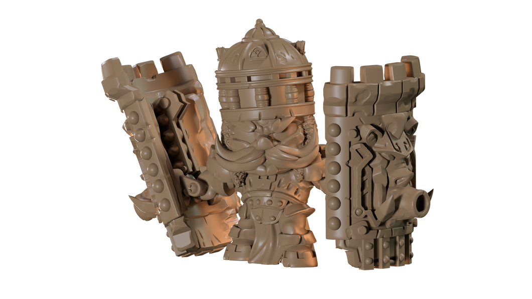 Capsule Chibi - Shield Knight