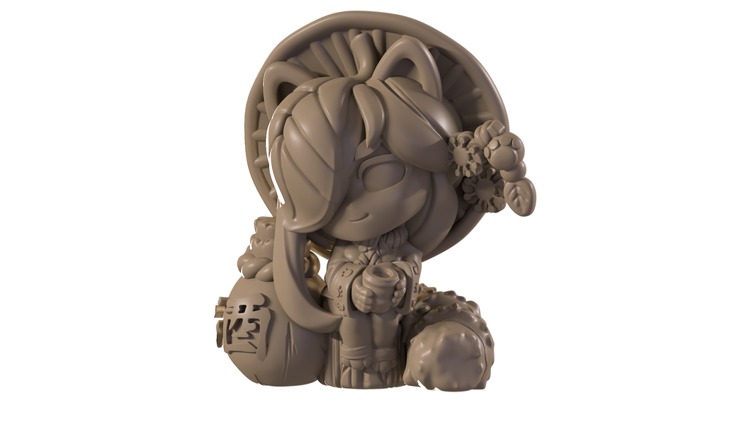 Capsule Chibi - Mizuki Tanuki