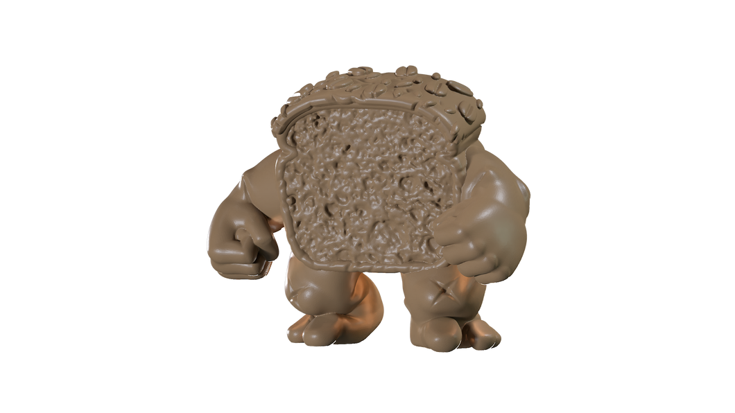 Capsule Chibi - Bread Golem