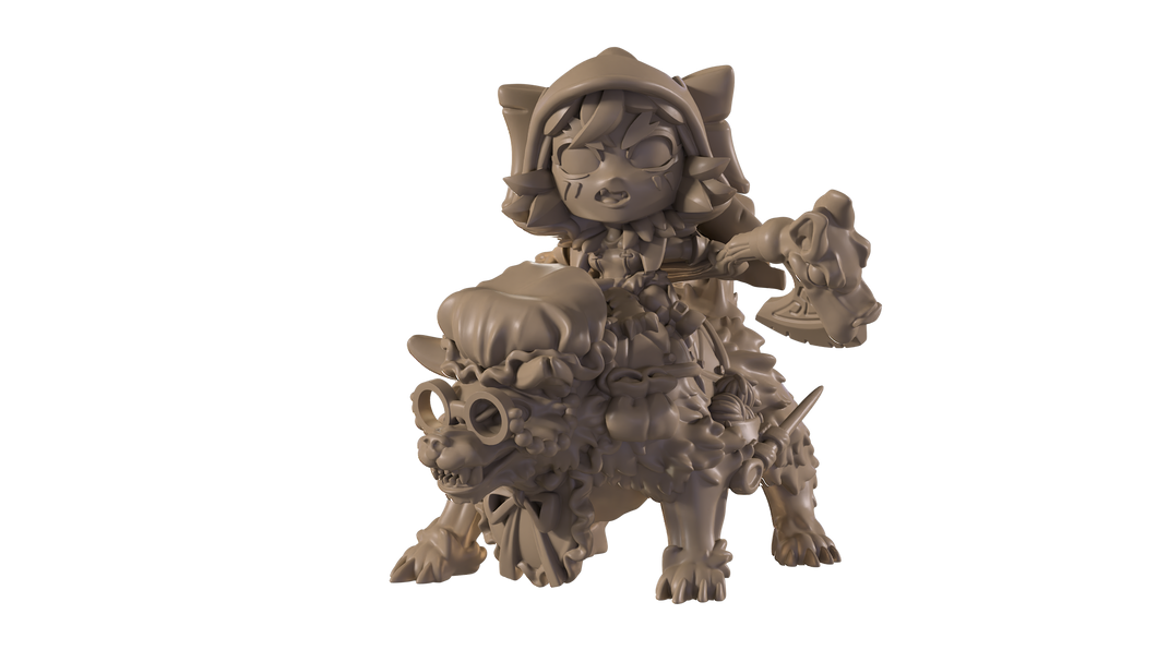 Capsule Chibi - Grandma and Red