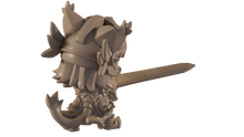 Load image into Gallery viewer, Capsule Chibi - Felyne Knight ( Order of the Cat )
