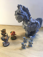 Load image into Gallery viewer, Chibi Trojan Horse and Unicorn Soliders
