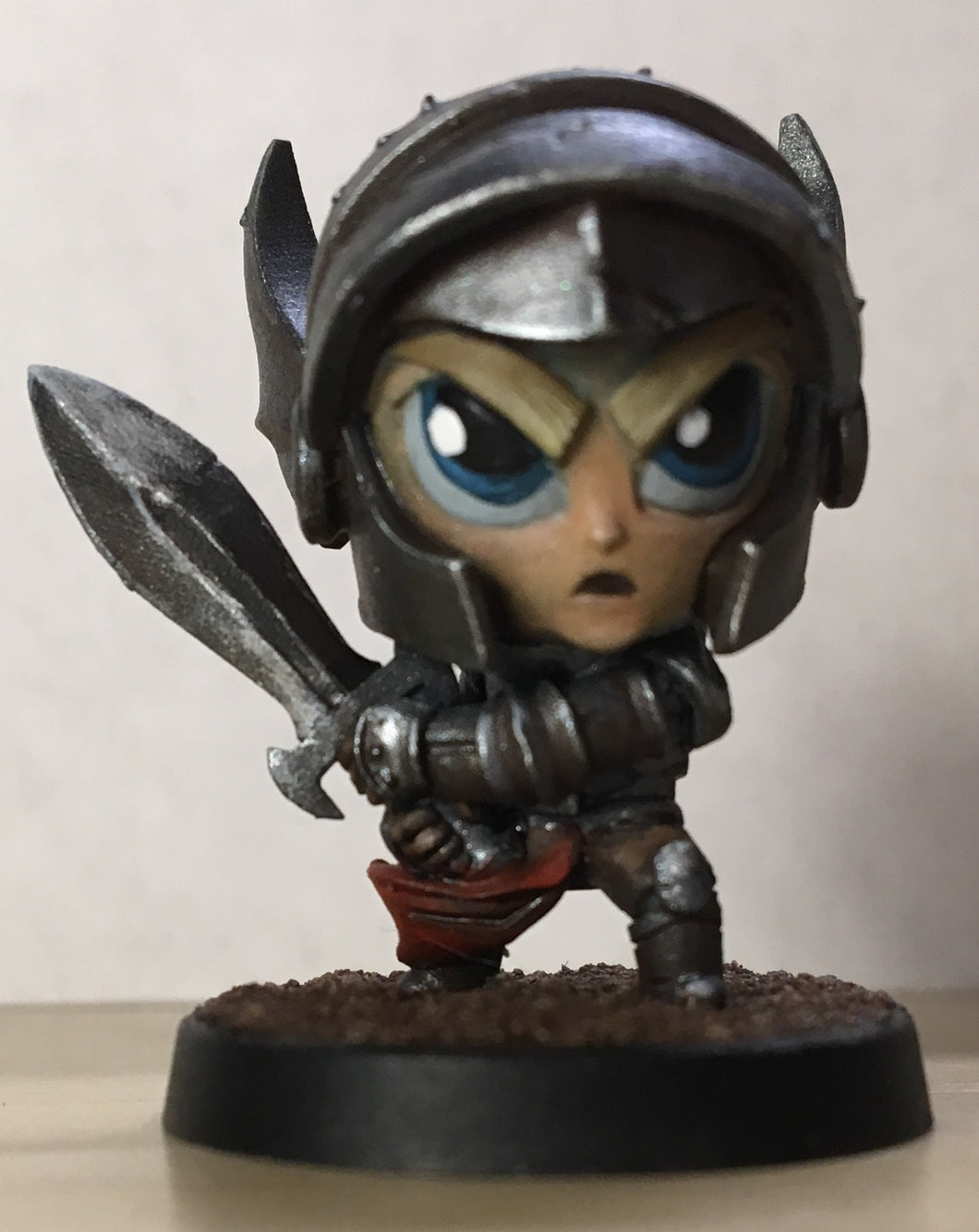 Chibi Miniatures Chibi Human Fighter – Impact! Miniatures