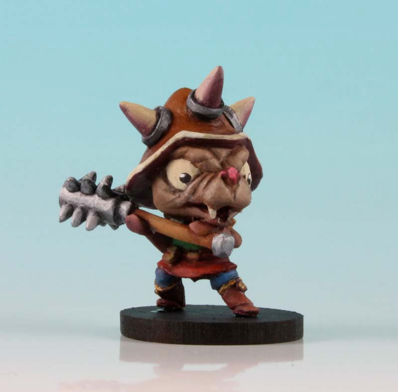 Chibi Miniatures Chibi Orc – Impact! Miniatures