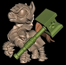 Load image into Gallery viewer, Chibi Cleric Pony
