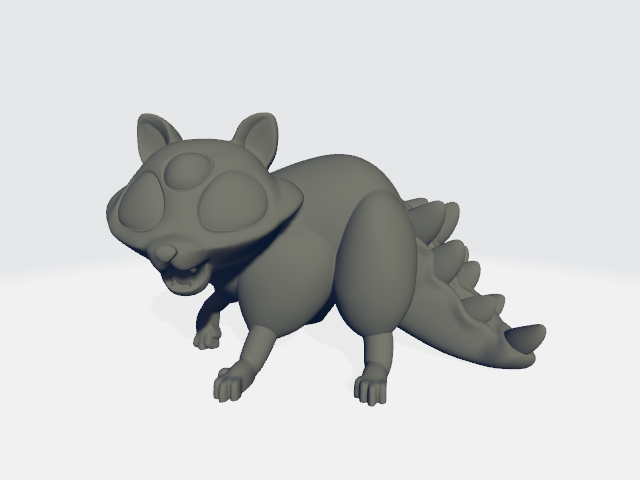 Capsule Chibi - Mutant Animals - Crocoon