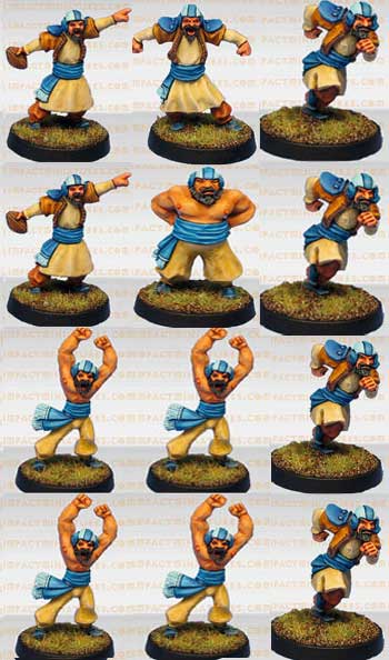 Desert Dogs Team #1 (12 figures) (Metal) DD_TM1