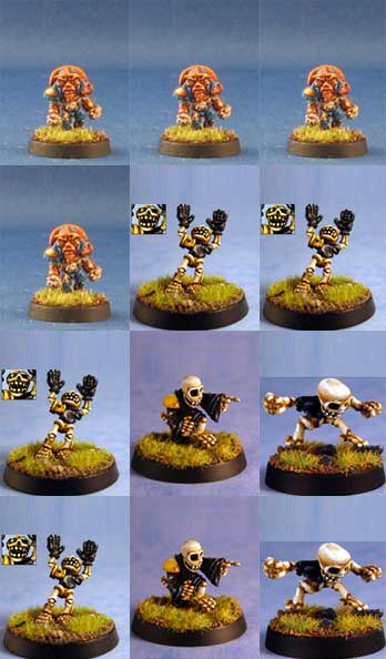 Deadlings - Fantasy Football Deadling Team #4 (12 figures) (Metal) DL_TM4