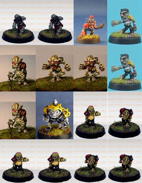 Deadlings - Deadling Team #6 (16 figures) (Metal) DL_TM6