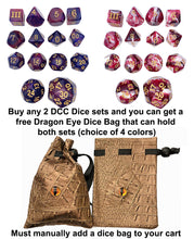 Load image into Gallery viewer, 25 Unusual DCC Dice Super Sized Set - Multi-Color
