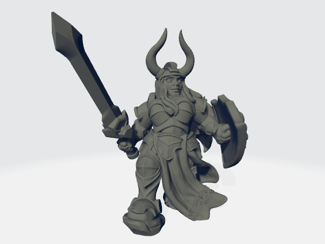 Miniatures of Madness - Dwarf - Dwana the Queen