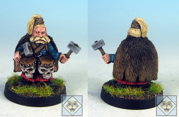 Dwarf Drummer #2 (Metal) EO_DMU2