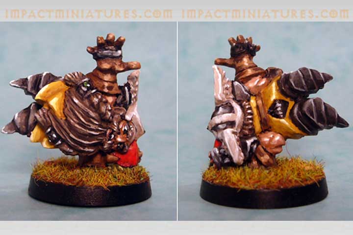 Thunder Hammer - Dwarf Touchdown Marker (Metal) TI_DWTD