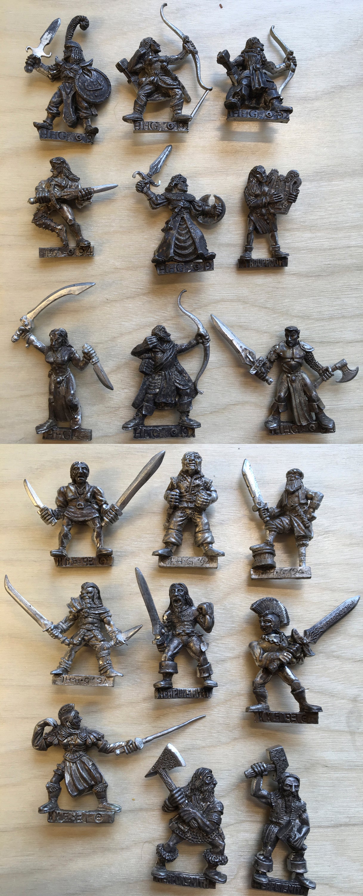 Earthdawn - 18 Elves & Humans Set (Resin) ED_ELFH – Impact! Miniatures