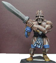 ZN Games - Earthdawn Obsidiman Warrior  (Unpainted Resin) ED_OWAR