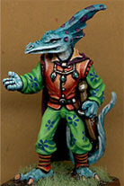 ZN Games - Earthdawn Tskrang #1 (Unpainted Resin) ED_TSK1