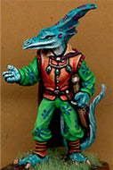 ZN Games - Earthdawn Tskrang #1 (Unpainted Resin) ED_TSK1