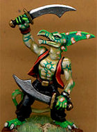 ZN Games - Earthdawn Tskrang #2 (Unpainted Resin) ED_TSK2