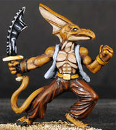 ZN Games - Earthdawn Tskrang #3 (Unpainted Resin) ED_TSK3