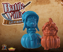 Load image into Gallery viewer, Chibi Battle Villagers - Farmer Girl
