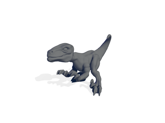 Raygun Raptors - Feral Raptor #4 – Impact! Miniatures