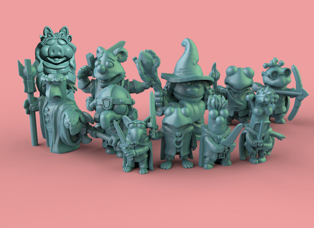 Celia Miniatures - Fuzzy Fellowship