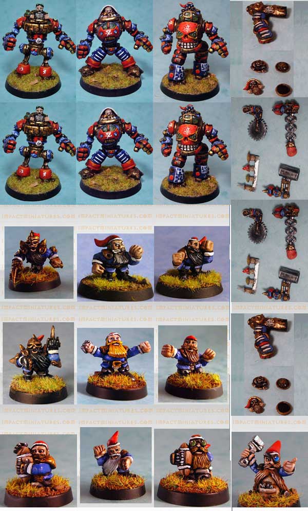 Gnome Fantasy Football Team #1 (Metal) GN_TM1