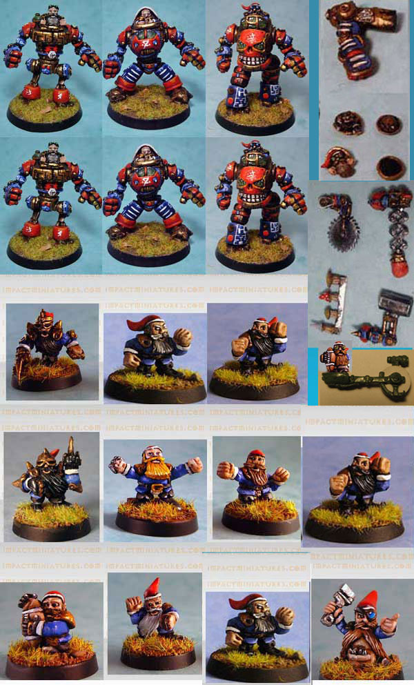 Gnome Deluxe Fantasy Football Team (17 figs) - Ogre team