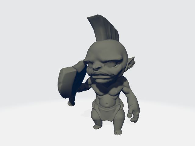 Monstero - Goblin Axer