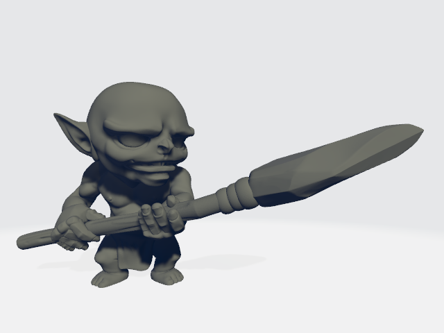 Monstero - Goblin Spearsman