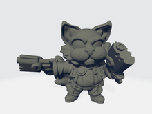 Load image into Gallery viewer, Capsule Chibi - Bounty Huntcats - Captain Gordito

