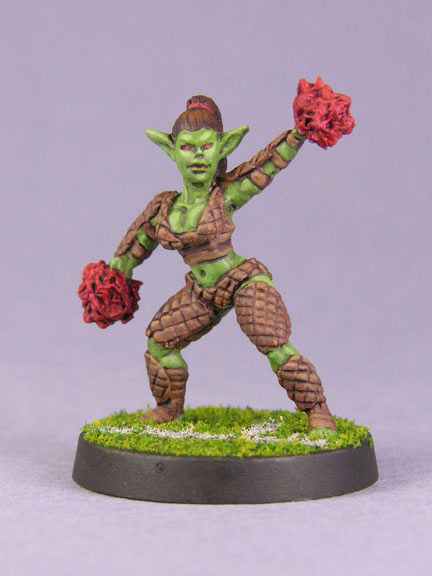 Beauties & Babes - Greenskin Cheerleader #2 (Metal) EO_GCH2