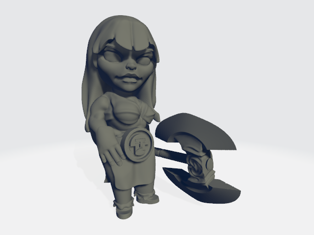 Monstero - Human Barbarian Female