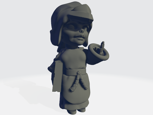 Monstero - Human Cleric Female