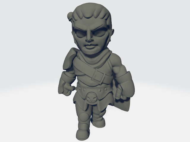 Monstero - Human Fighter Male #1