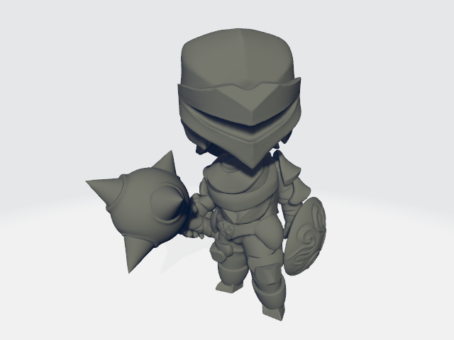 Monstero - Human Knight Female