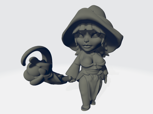 Monstero - Human Mage Female