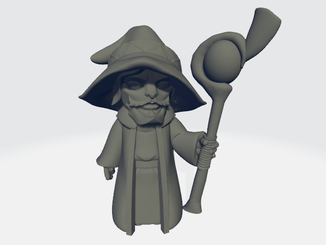 Monstero - Human Mage Male