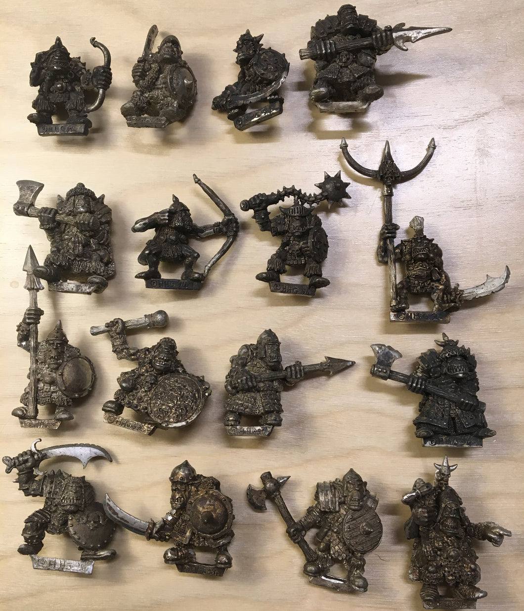 Heartbreaker Fantasy Armies - Kev Adams 16 Orc Army (resin)
