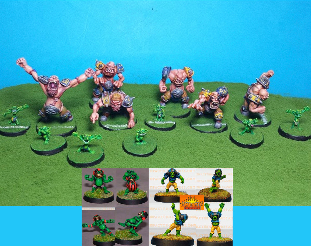Ogre and Imp Deluxe Fantasy Football Team